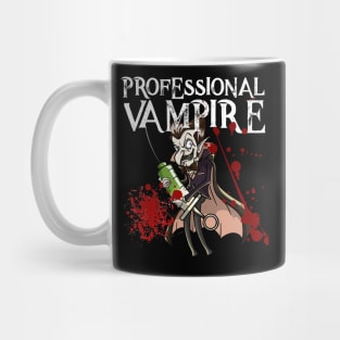 Phlebotomist Joke Meme Vampire Vlad Dracula Halloween Gift Mug